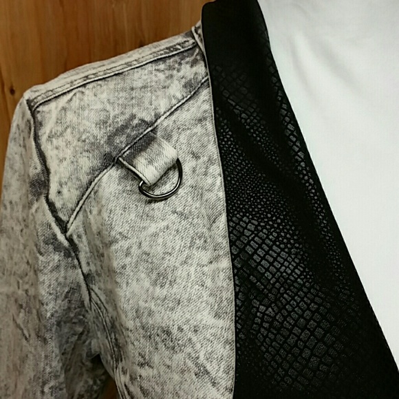 Ethereal Los Angeles grey denim jacket size L - Picture 5 of 7